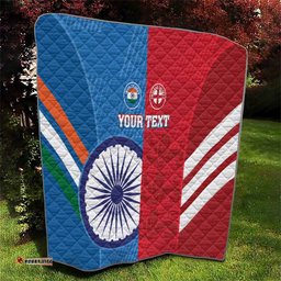 custom india and england cricket quilt 2024 together dynamic version