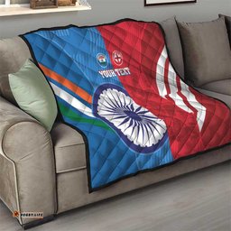 custom india and england cricket quilt 2024 together dynamic version