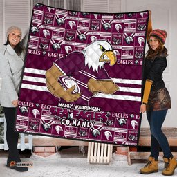 Amazing Aussie Manly Warringah Sea Eagles Champion���s Pride Comic Style Quilt