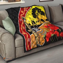 new zealand and australia anzac day quilt aboriginal maori starring night style