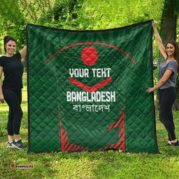 custom bangladesh cricket quilt go tigers sporty version