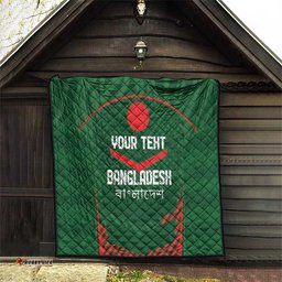 custom bangladesh cricket quilt go tigers sporty version
