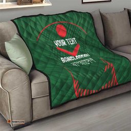 custom bangladesh cricket quilt go tigers sporty version