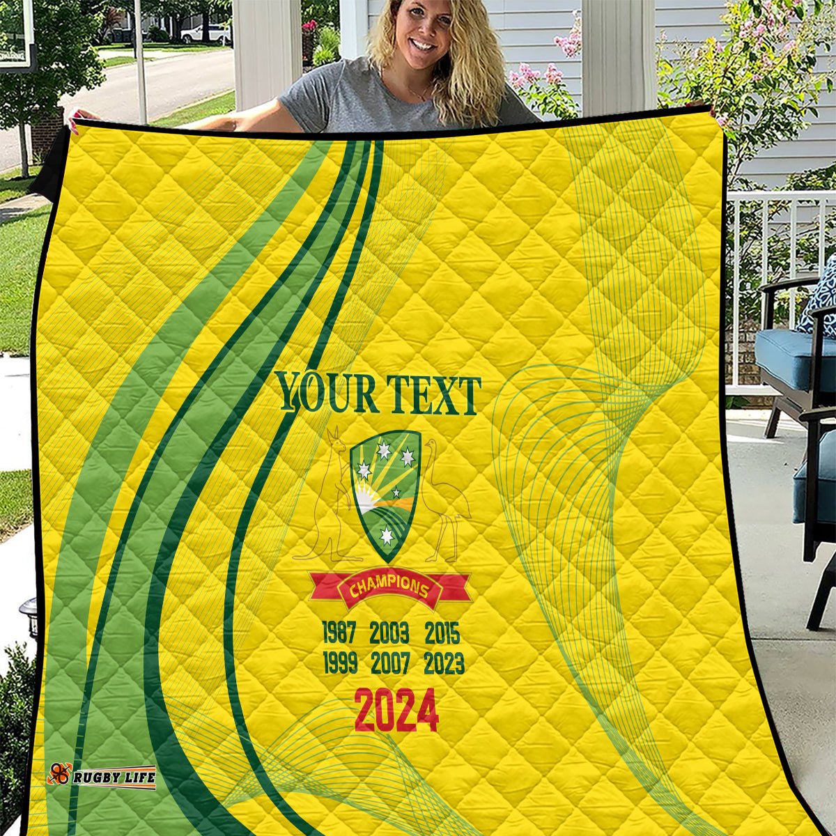 australia cricket world cup 2024 quilt aussie make champions