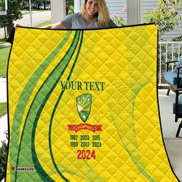 australia cricket world cup 2024 quilt aussie make champions