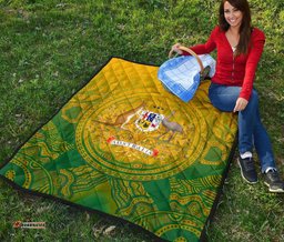 aboriginal premium quilt australia rugby and coat of arms ver01