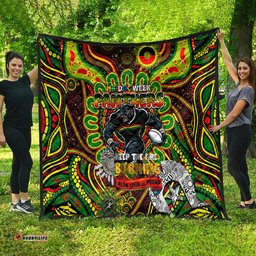 naidoc week 2024 panthers quilt mascot rugby