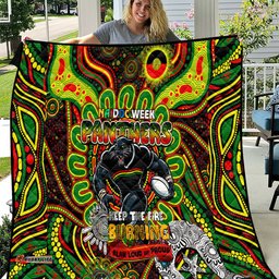 naidoc week 2024 panthers quilt mascot rugby