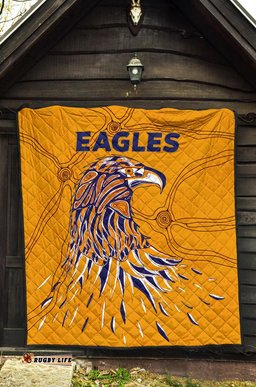 west coast premium quilt eagles indigenous