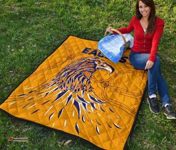 west coast premium quilt eagles indigenous