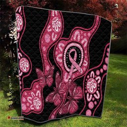 australia indigenous quilt breast cancer black aboriginal butterfly