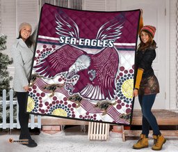 sea eagles premium quilt special indigenous