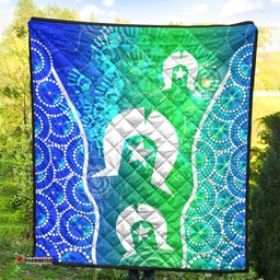 aboriginal torres strait islands premium quilt flag vibes