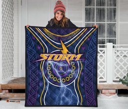 melbourne premium quilt lightning storm indigenous