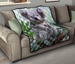 premium quilts koala coverlets family painting