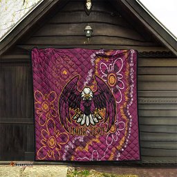personalised sea eagles naidoc week 2024 quilt aboriginal fire burning sparks
