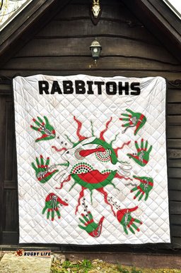 rabbitohs indigenous premium quilt animals aboriginal