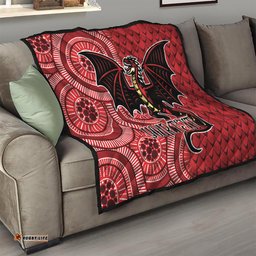 personalised dragons naidoc week 2024 quilt aboriginal fire burning sparks