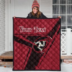 custom text isle of man rugby personalised premium quilt isle of man rugby