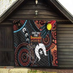 naidoc week 2024 quilt keep the fire burning indigenous art