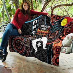 naidoc week 2024 quilt keep the fire burning indigenous art