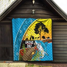 sharks rugby anzac day quilt sharkies rosemary starry night