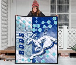 melbourne kangaroos premium quilt indigenous north roos