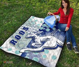 melbourne kangaroos premium quilt indigenous north roos