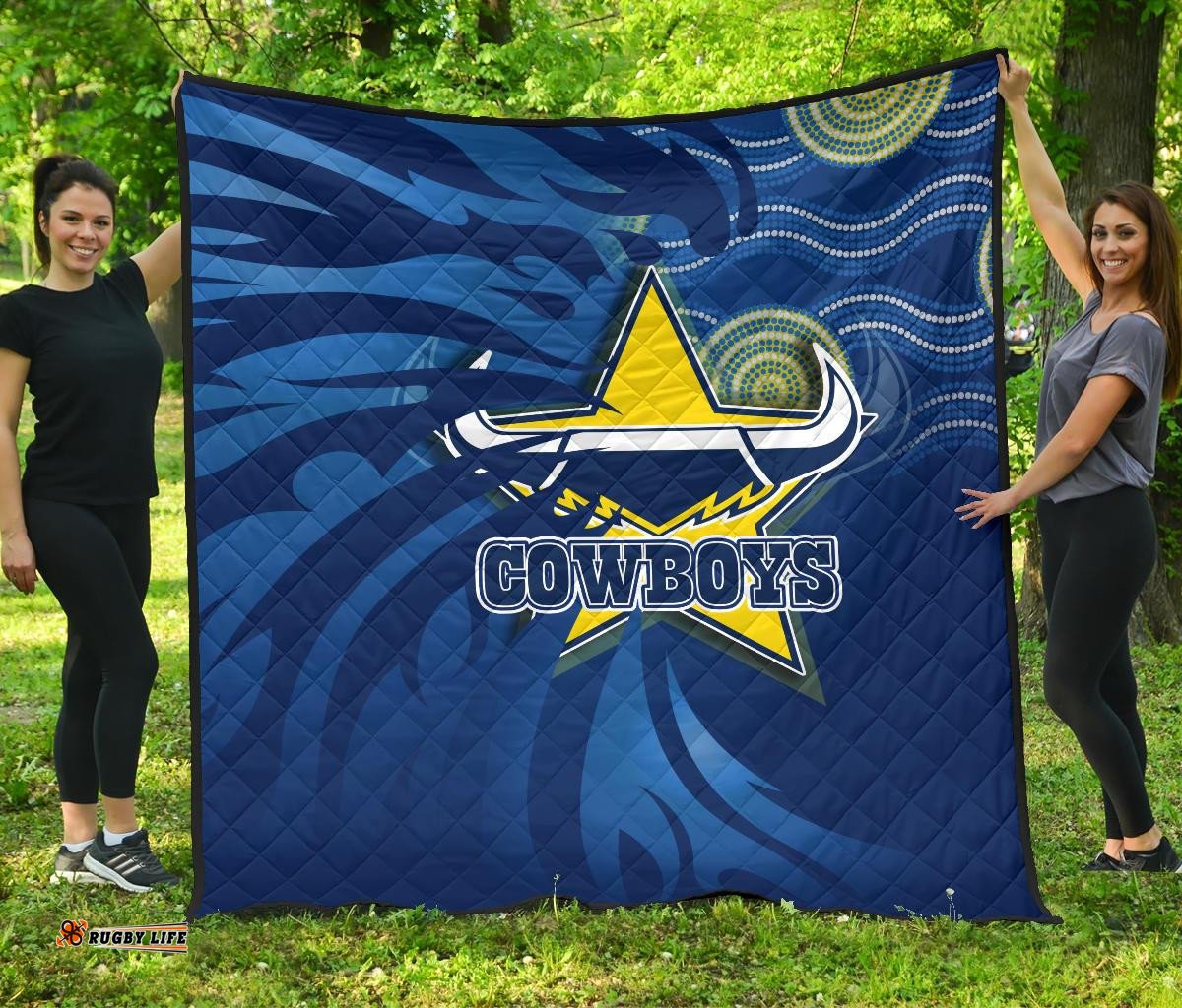 cowboys fire premium quilt north queensland
