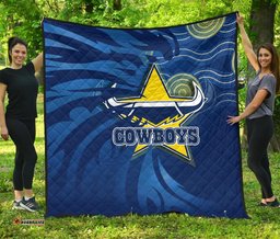 cowboys fire premium quilt north queensland