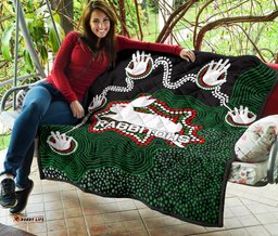 rabbitohs premium quilt aboriginal 2