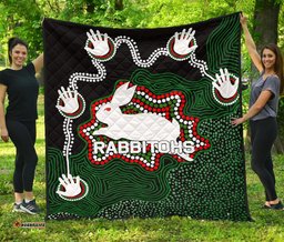 rabbitohs premium quilt aboriginal 2