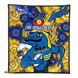 Parramatta Eels Naidoc Week Custom Quilt - For Our Elders Home Jersey Quilt