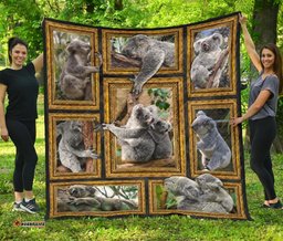 premium quilt koala quilt 3d frame