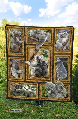premium quilt koala quilt 3d frame