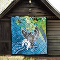 vivid kookaburra naidoc 2024 quilt aboriginal art style