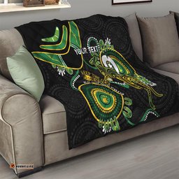 custom matildas naidoc week quilt australia kangaroo keep the fire burning black