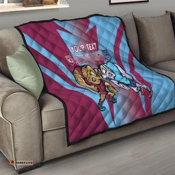 custom nsw blues and qld maroons rugby quilt 2024 cockroaches cane toads together