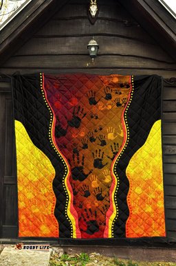 premium quilts aboriginal patterns coverlets golden style