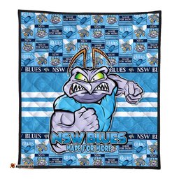 Amazing Aussie New South Wales Blues Champion���s Pride Comic Style Quilt