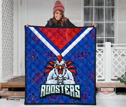 sydney roosters indigenous premium quilt prairie style no1