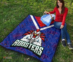 sydney roosters indigenous premium quilt prairie style no1