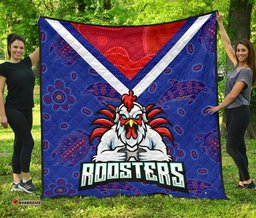 sydney roosters indigenous premium quilt prairie style no1