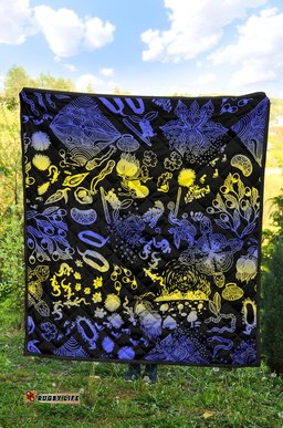 australia premium quilt australian aboriginal golden wattle