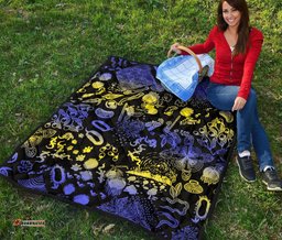 australia premium quilt australian aboriginal golden wattle