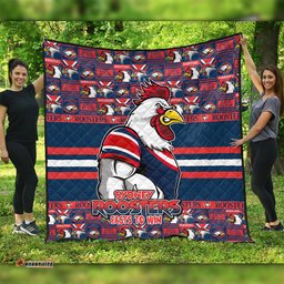 Amazing Aussie Sydney Roosters Champion���s Pride Comic Style Quilt