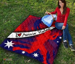 premium quilt australian rules football