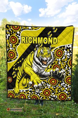 richmond premium quilt indigenous tigers