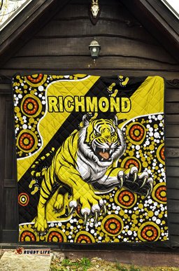 richmond premium quilt indigenous tigers