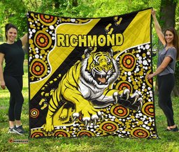 richmond premium quilt indigenous tigers